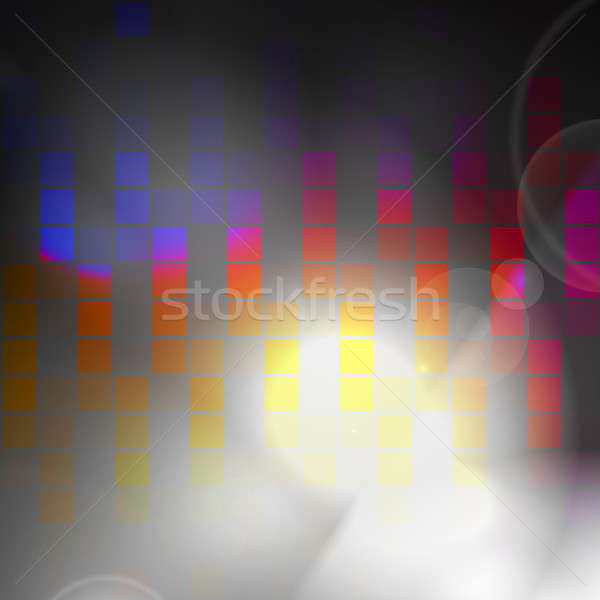 Digital Graphic Equalizer Stock photo © ArenaCreative