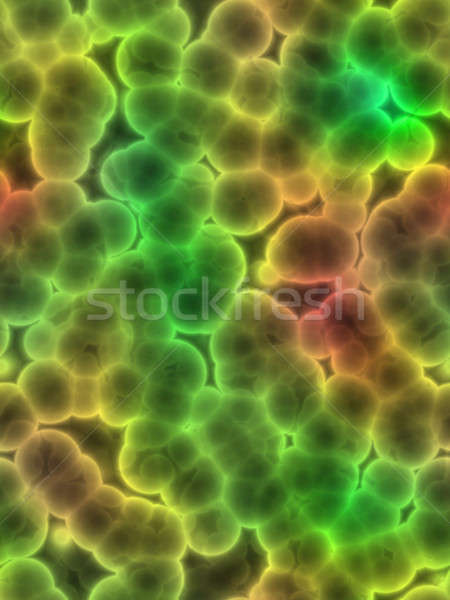 Microscópico realista olhando ilustração 3D Foto stock © ArenaCreative