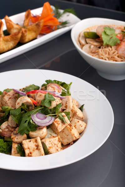 Thais eten gerechten vers tofu Stockfoto © ArenaCreative