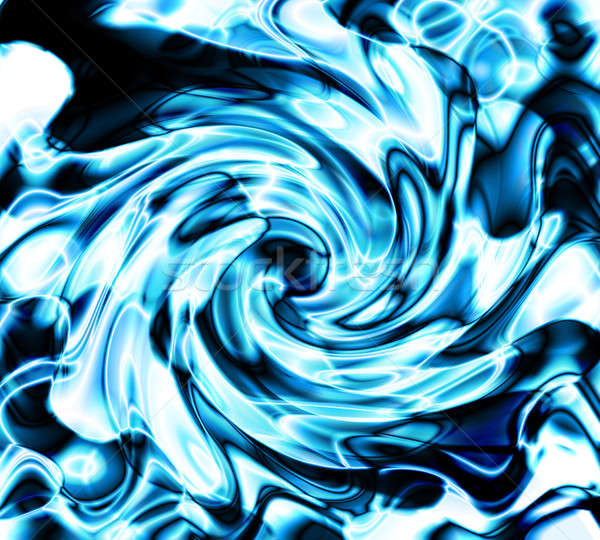 Spiraal plasma Blauw elektriciteit bewegende Stockfoto © ArenaCreative