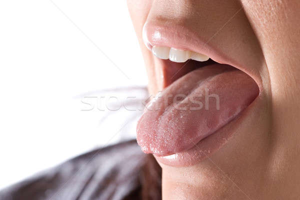 Tongue Sticking Out Stock photo © ArenaCreative