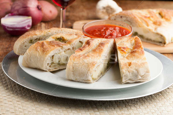 Stromboli Stuffed Bread Stock photo © arenacreative