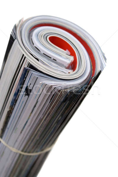 Rolled Up Magazines Stock photo © ArenaCreative