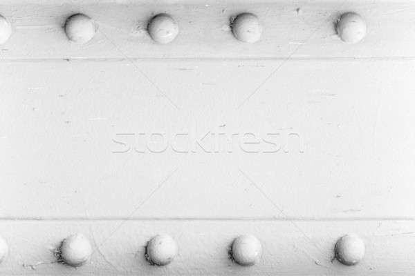Srebrny stali układ malowany tekstury metalu cztery Zdjęcia stock © ArenaCreative