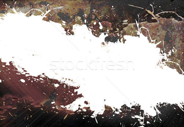 Rusted Metallic Layout Stock photo © ArenaCreative