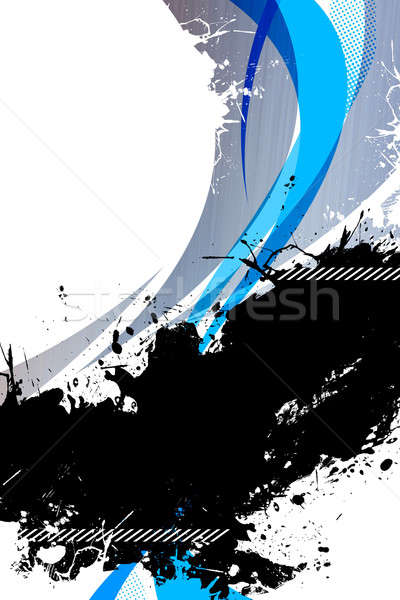 Funky schema ilustrare vopsea spatiu copie Imagine de stoc © ArenaCreative