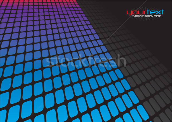 3D Squares Grid Layout Stock photo © ArenaCreative