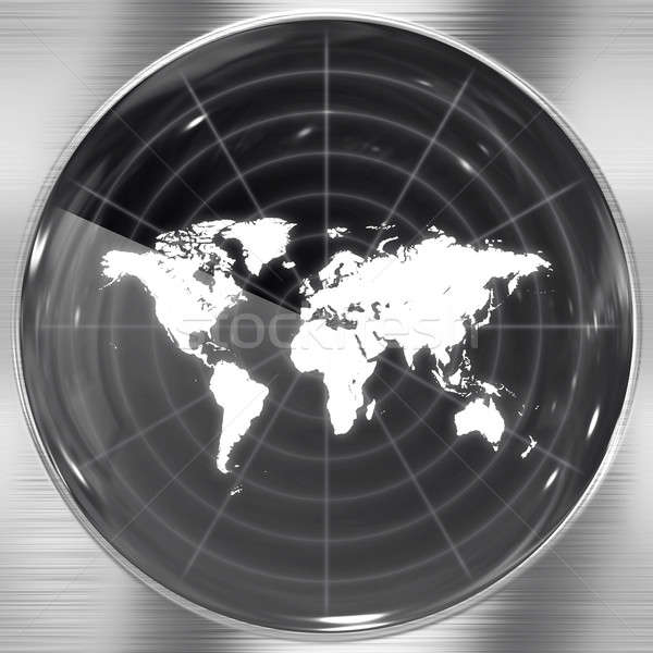 World Radar Screen Stock photo © ArenaCreative