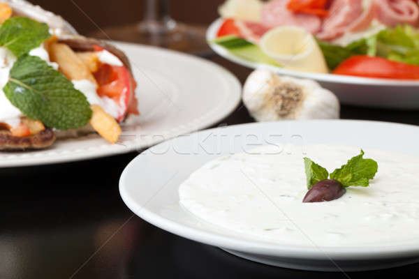 Greek Tzatziki Sauce Stock photo © ArenaCreative