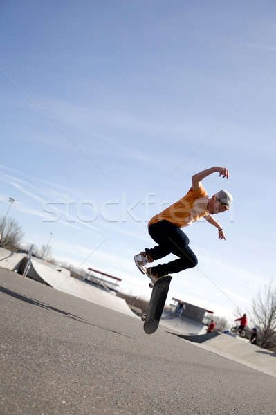 Skateboarding Tricks Stock photo © ArenaCreative