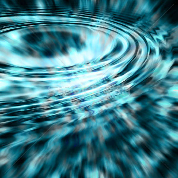 Blau zwei abstrakten Flüssigkeit Wasser Pool Stock foto © ArenaCreative