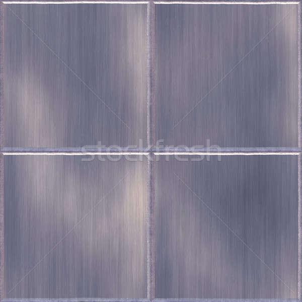 нержавеющая сталь плитки алюминий изображение шаблон стены Сток-фото © ArenaCreative