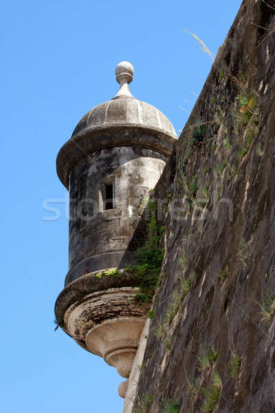 El Morro Fort Watch Tower Stock photo © ArenaCreative
