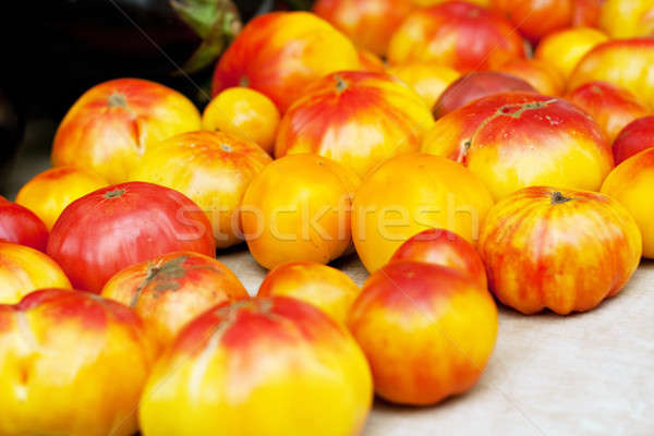 Fresh Heirloom Tomatoes Stock photo © ArenaCreative