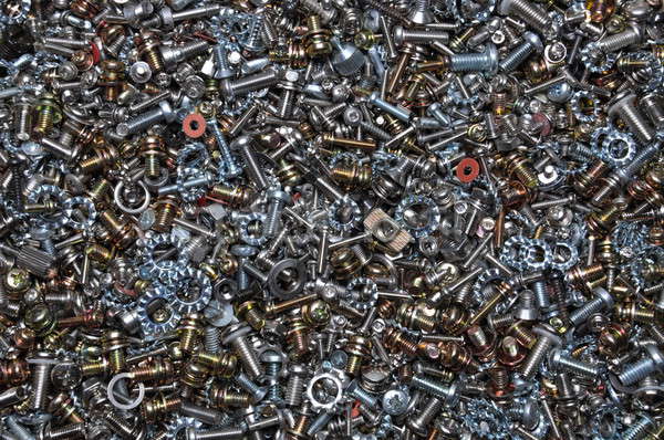 Screws bolts and other structural elements  Stock photo © Arezzoni