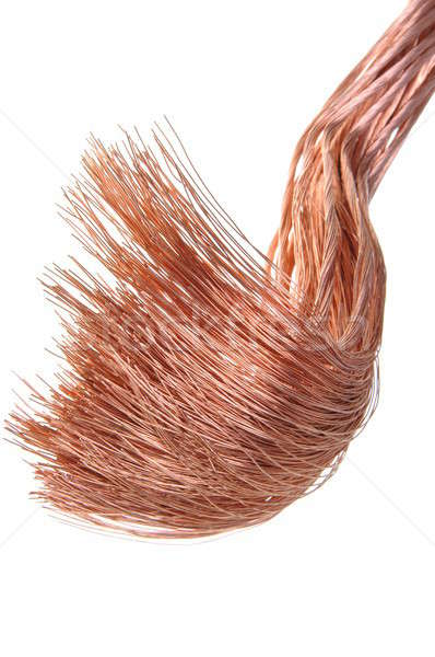 Pure copper wire Stock photo © Arezzoni