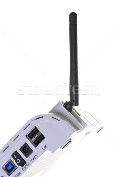 Wireless network, the router Stock photo © Arezzoni