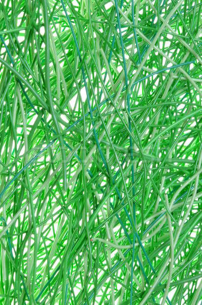 Vert fils câbles résumé herbe [[stock_photo]] © Arezzoni