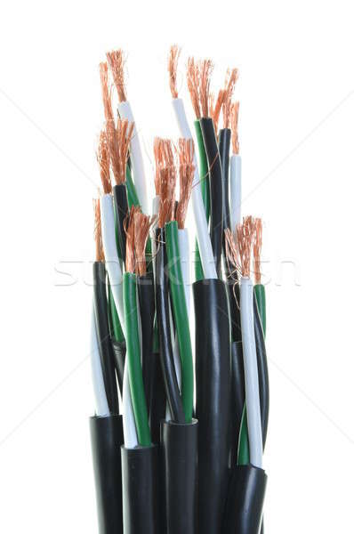 Electrical wiring Stock photo © Arezzoni