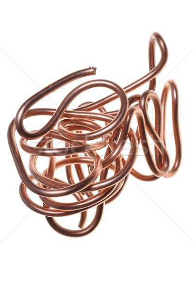 Stock photo: Copper wire