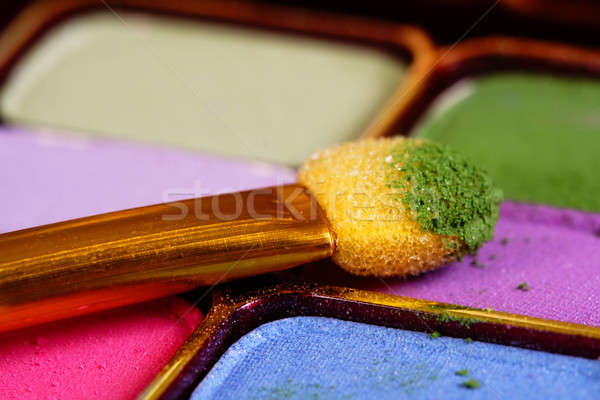 Fard à paupières coloré maquillage cosmétiques mode [[stock_photo]] © Ariusz