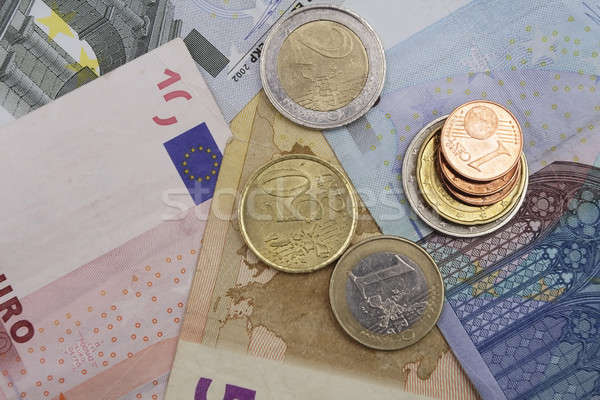 Euros argent banque trésorerie riche USA [[stock_photo]] © Ariusz