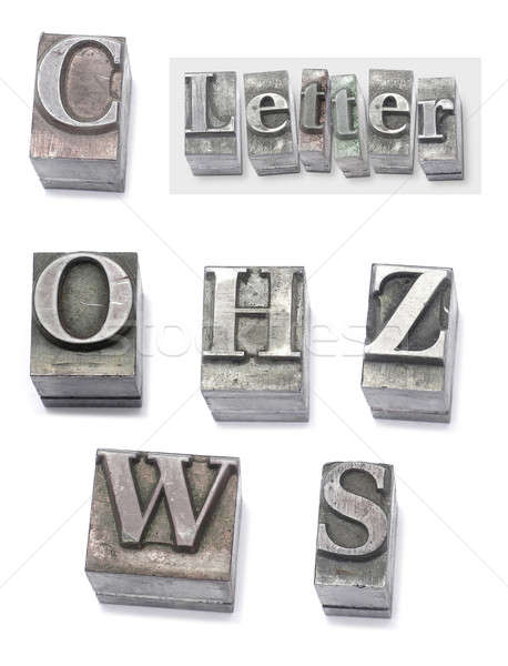 Lettre type affaires bureau livres [[stock_photo]] © Ariusz