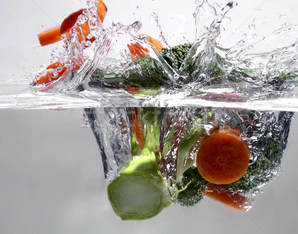 Fruits in water Stock photo © Ariusz