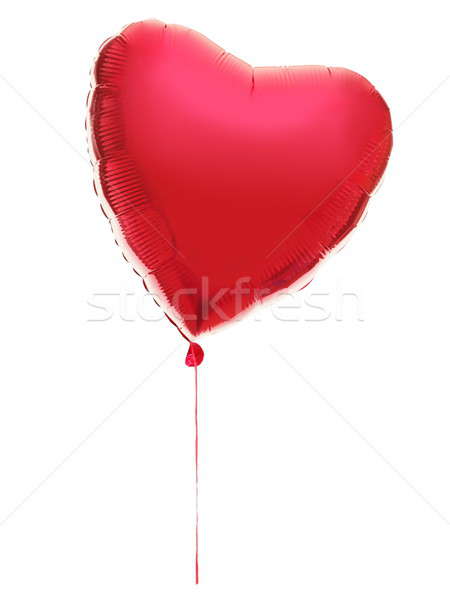 Red Heart ballon Stock photo © Ariwasabi