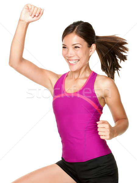 Aerobics zumba fitness woman Stock photo © Ariwasabi