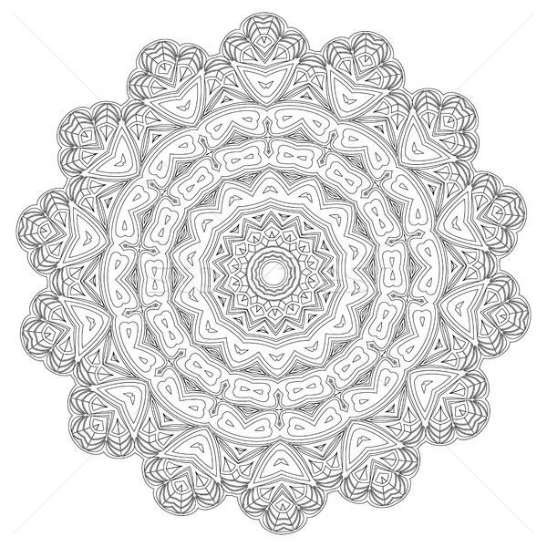 Mandala étnicas decorativo elementos vintage Foto stock © Arkadivna