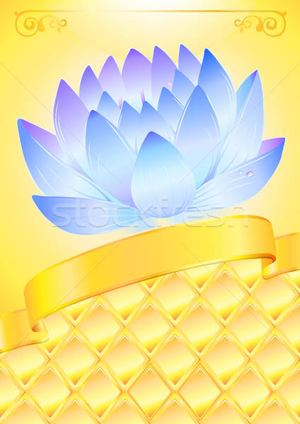 Blue lotus  Stock photo © arlatis