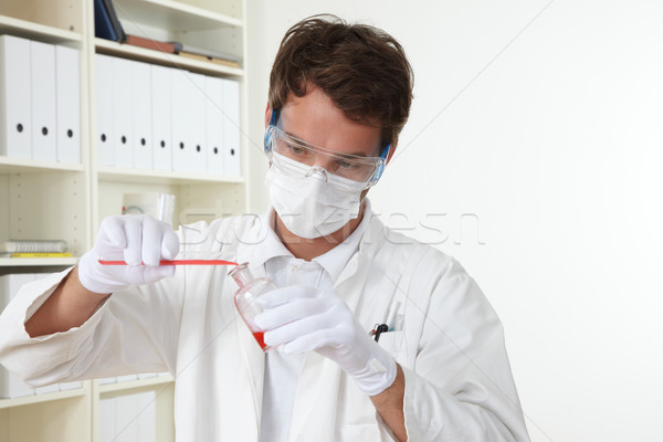 врач клинике пробирку медицинской промышленных белый Сток-фото © armstark