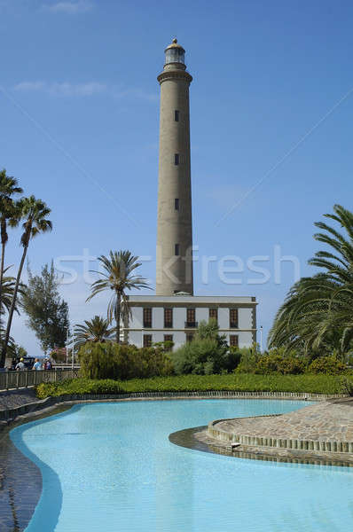 Farol Espanha céu janela navio Foto stock © arocas