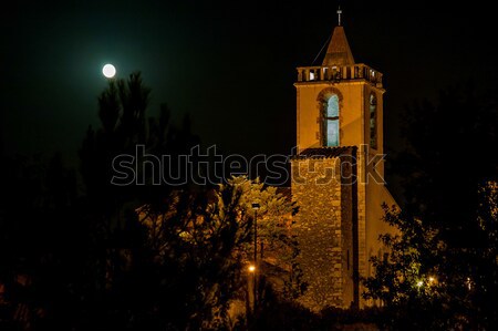 Sino torre luar luz Foto stock © arocas