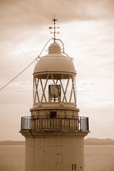 Rosas farol luz montanha ajudar Foto stock © arocas