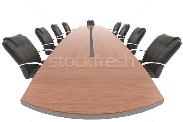 Table président patron point vue [[stock_photo]] © arquiplay77