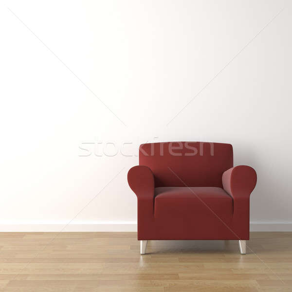 商業照片: 紅色 · 榻 · 白 · 牆 · 室內設計 · 現場