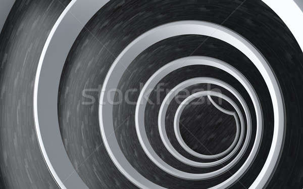 Architecture moderne spirale rampe 3D scène modernes [[stock_photo]] © arquiplay77