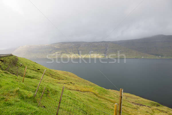 Landscape on the Faroe Islands Stock photo © Arrxxx