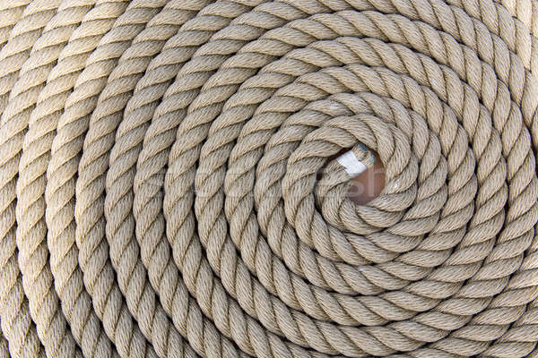 Rotolare nave corda pattern grezzo forte Foto d'archivio © Arrxxx
