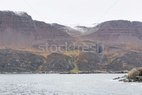 Isola view artico panorama acqua Foto d'archivio © Arrxxx