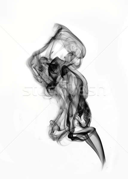 魔法 抽象的な 煙 白 火災 光 ストックフォト © Arsgera