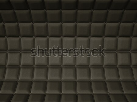 Curved leather pattern with rectangle segments Stock photo © Arsgera