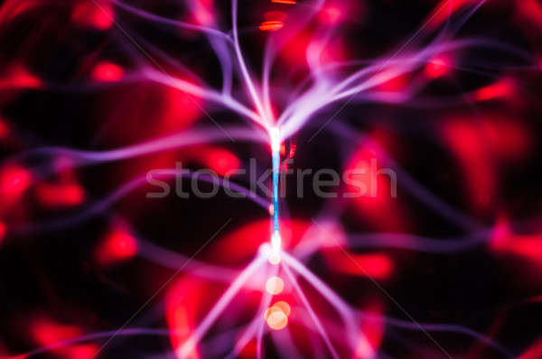 Foto stock: Abstrato · padrão · plasma · alto · luz · espaço