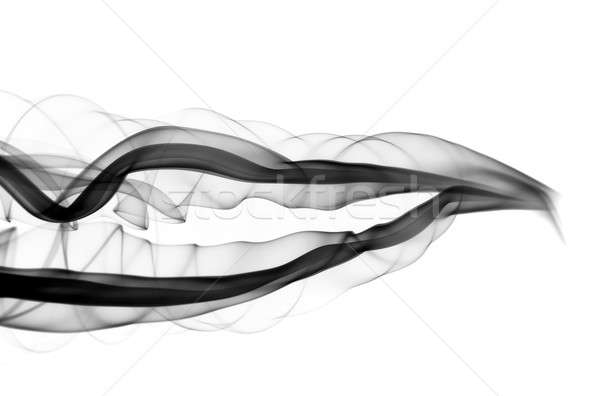 Stock photo: Abstract fume shapes 