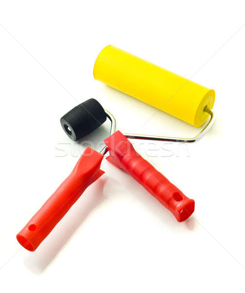 Two colorful rollers for renovation Stock photo © Arsgera