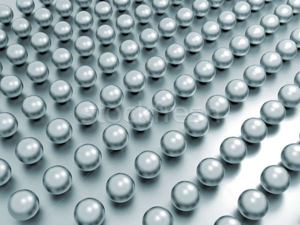 Large group of pearls in rows Stock photo © Arsgera