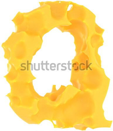 Cheeze font dash, hyphen, asterisk isolated Stock photo © Arsgera