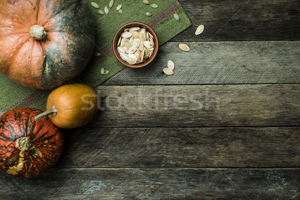 семян деревенский стиль древесины Сток-фото © Arsgera